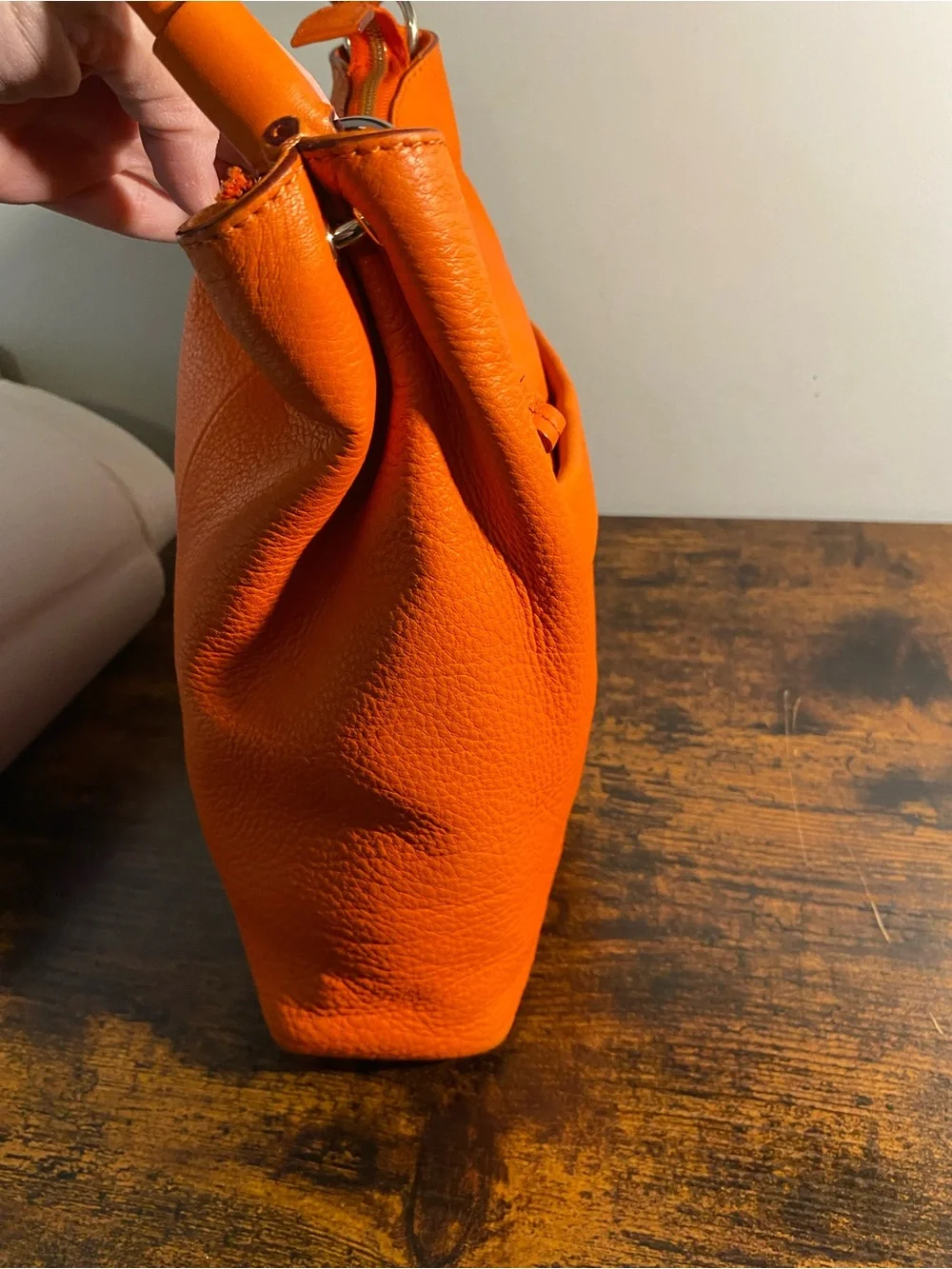 kate spade Orange Leather Shoulder Bag